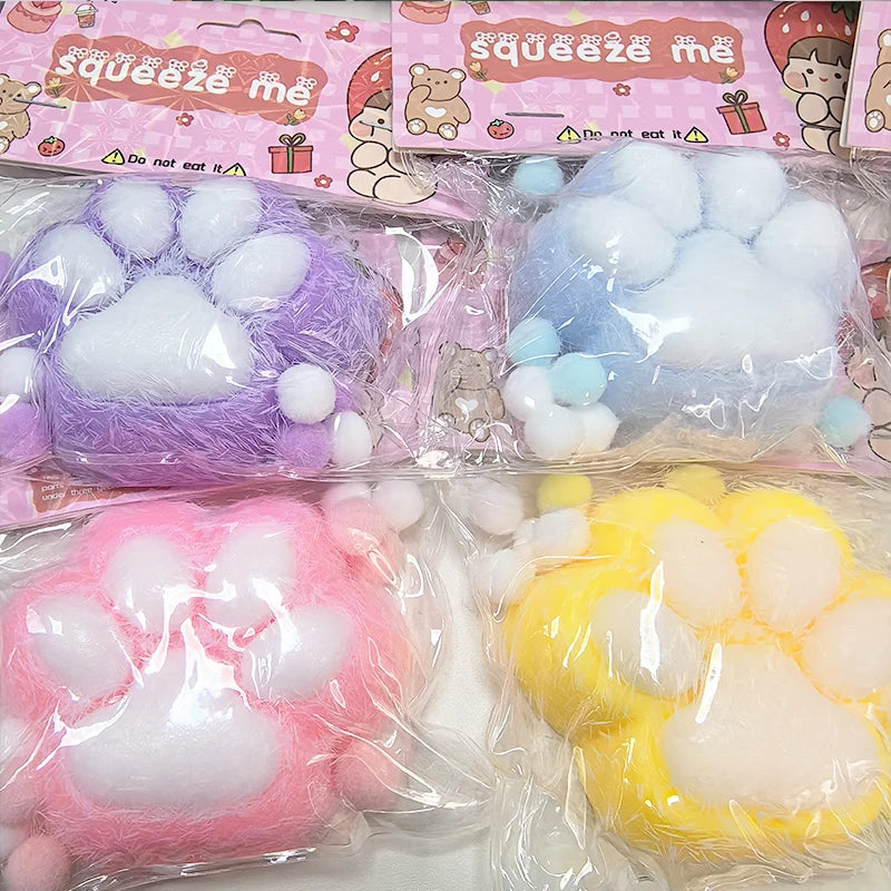 🐾 Adorable Cat Paw Squishy