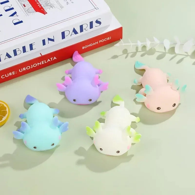 🩵 Cute Axolotl Squishy