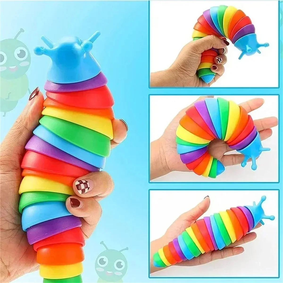 π Fidget Slug Sensory