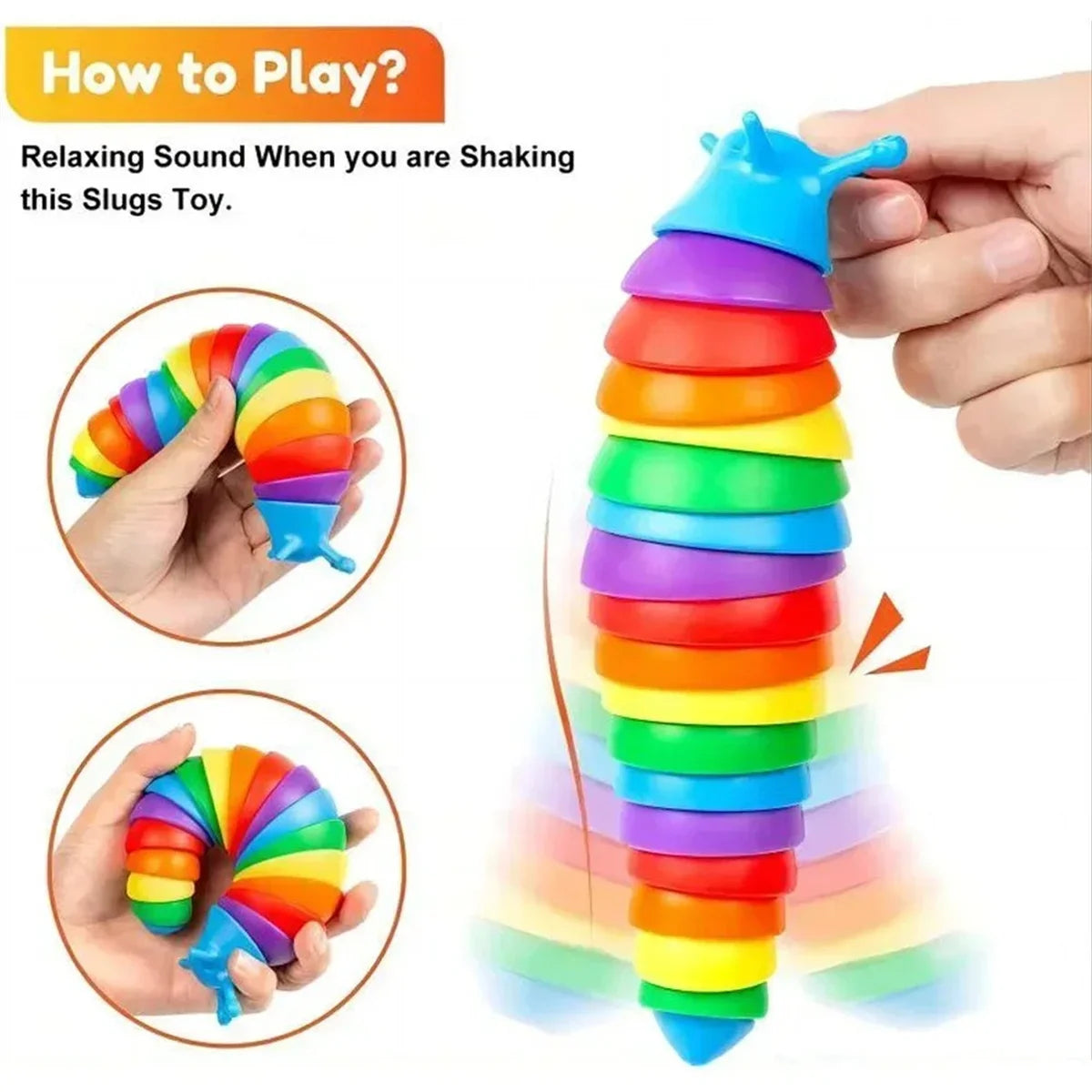 π Fidget Slug Sensory