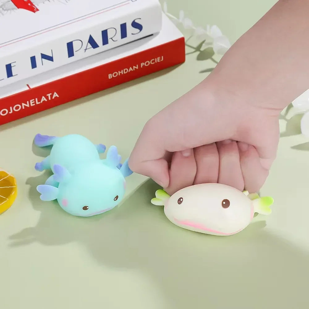 🩵 Cute Axolotl Squishy
