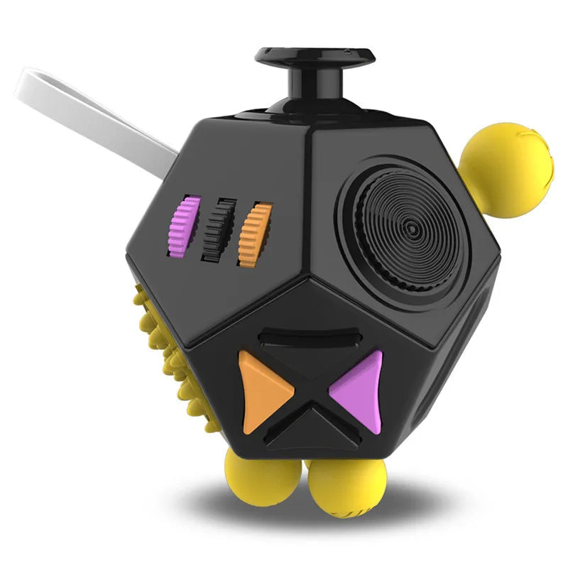 🎲 12-Sided Fidget Cube