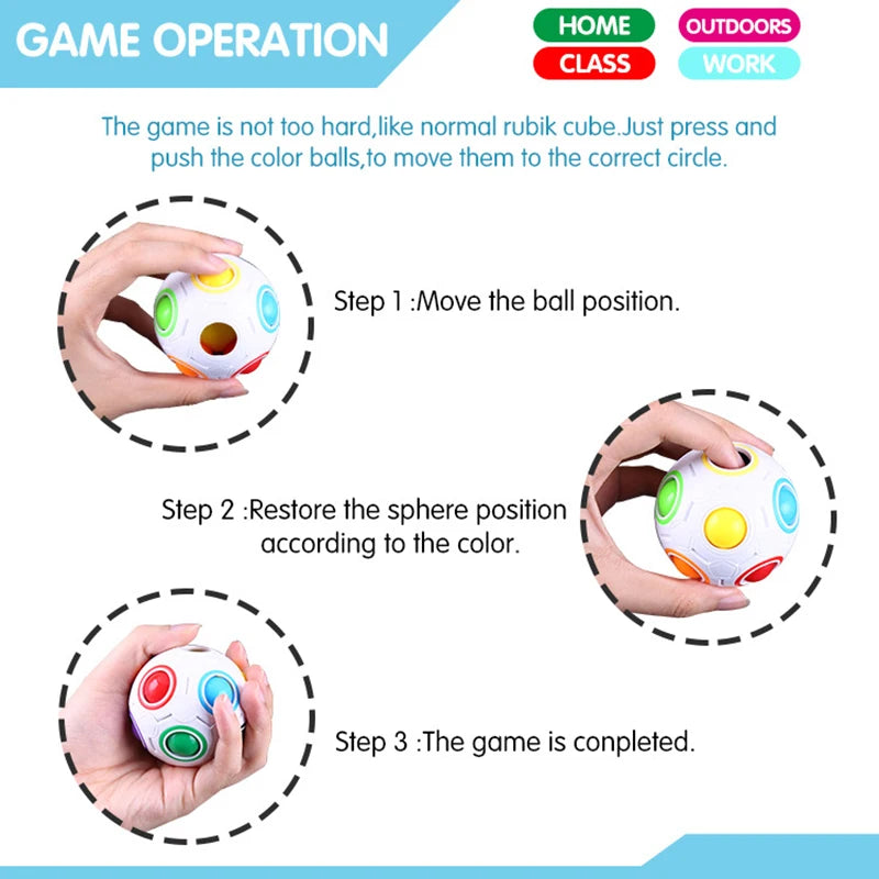 🌈 Magic Puzzle Ball