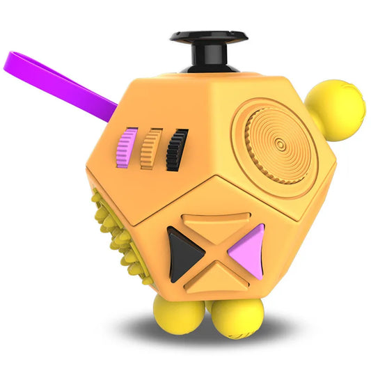 🎲 12-Sided Fidget Cube