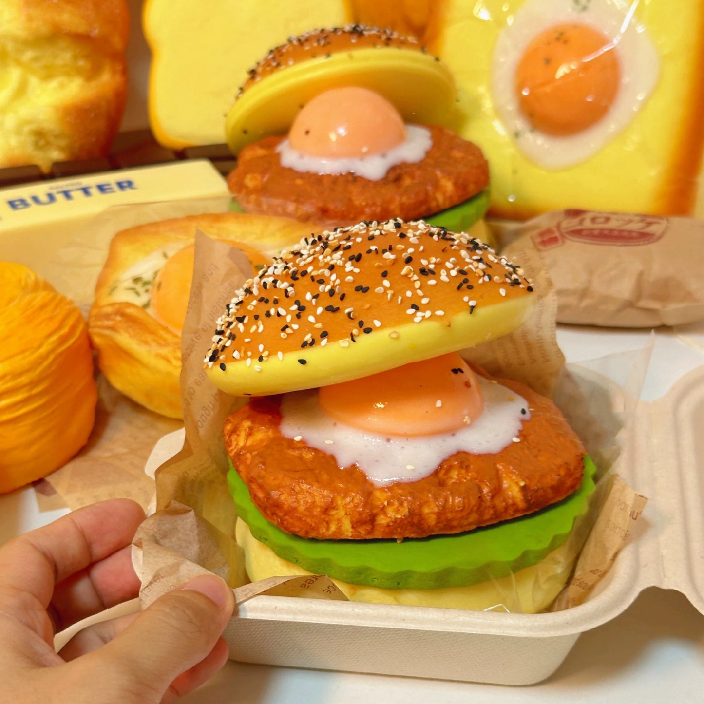 Giant Burger Squishy