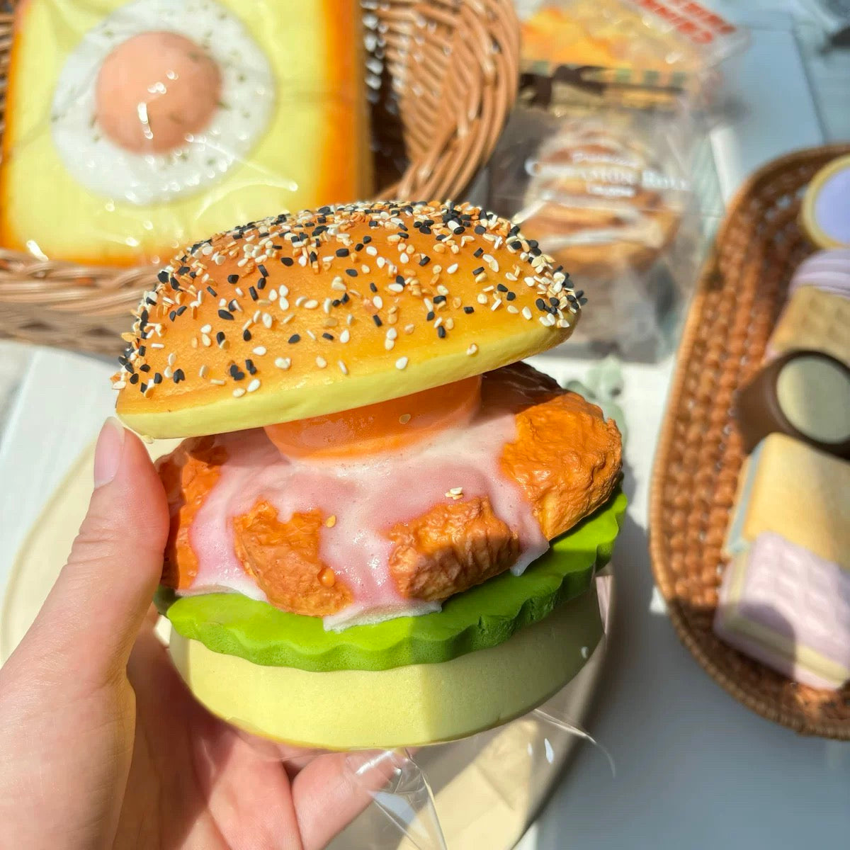 Giant Burger Squishy