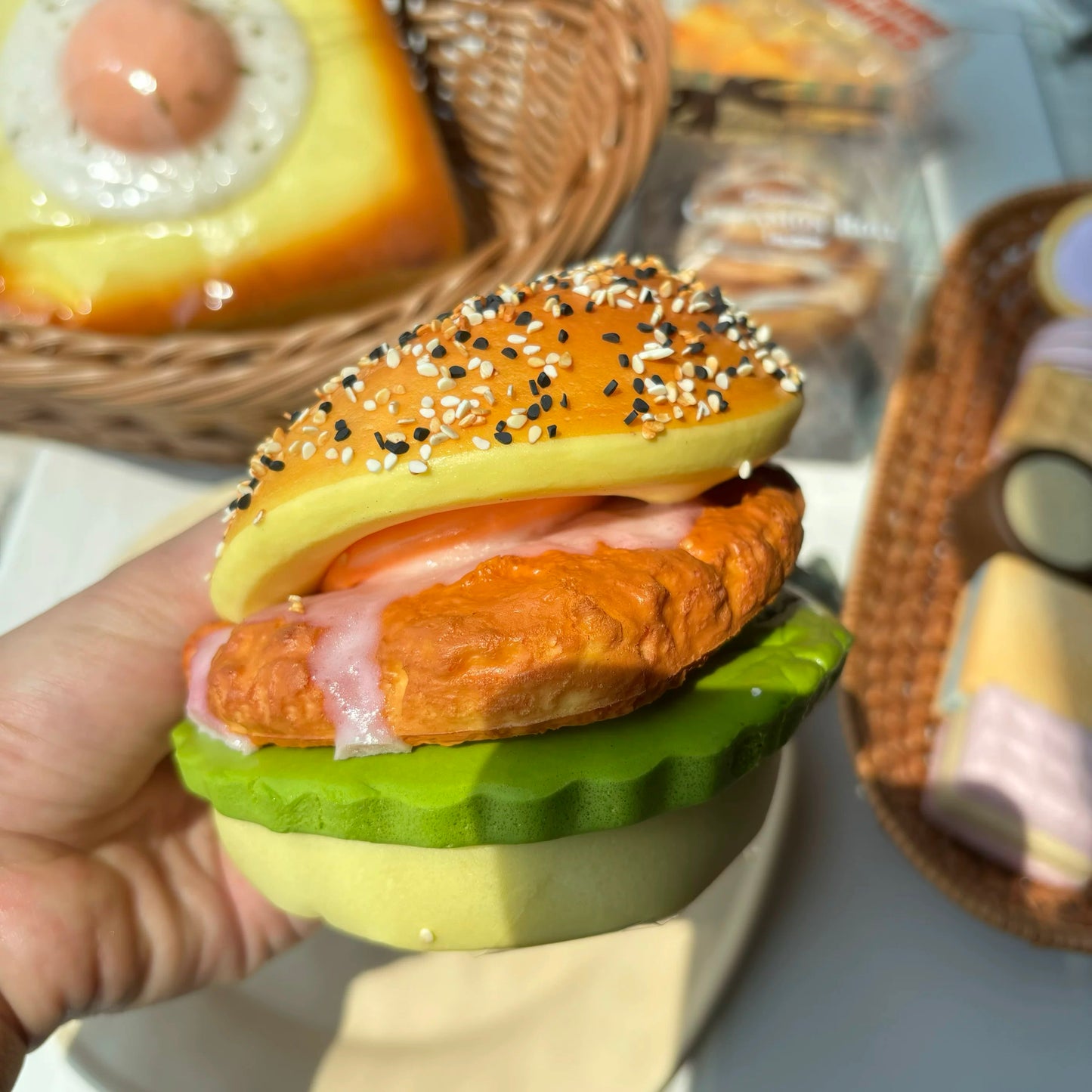 Giant Burger Squishy