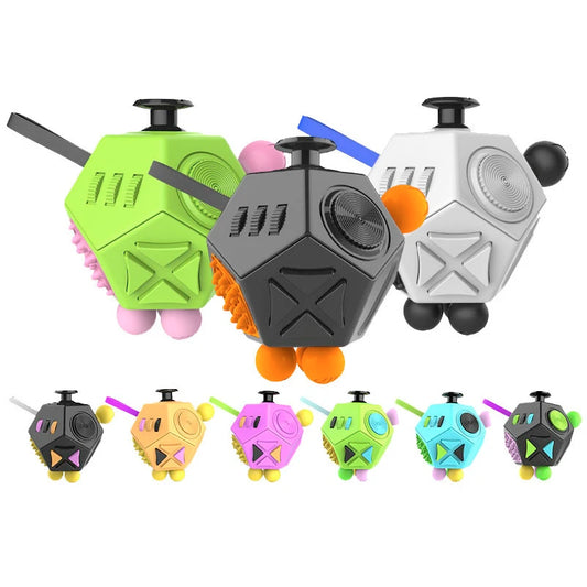 🎲 12-Sided Fidget Cube