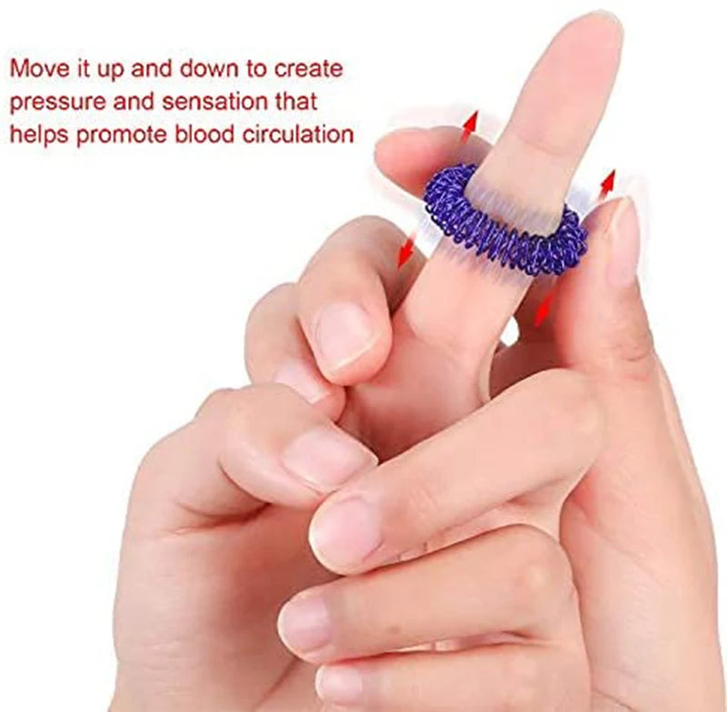 Spiky Acupressure Rings