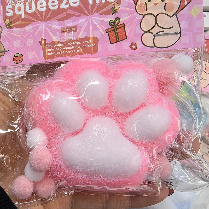 🐾 Adorable Cat Paw Squishy
