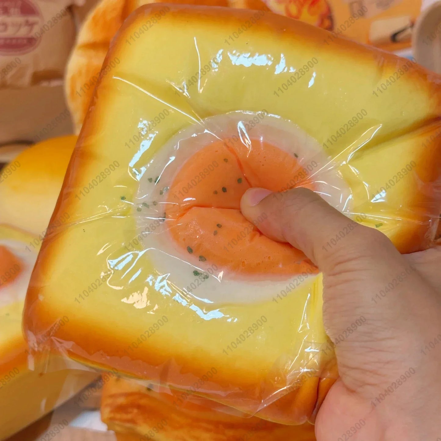 Fried Egg Toast Squishy