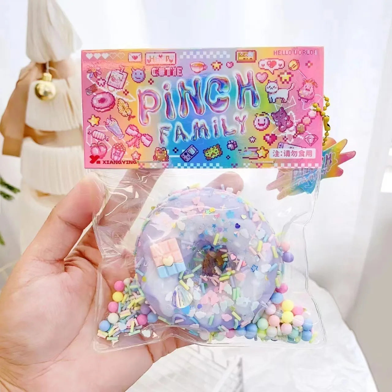 Frosted Cake Donut Squishy