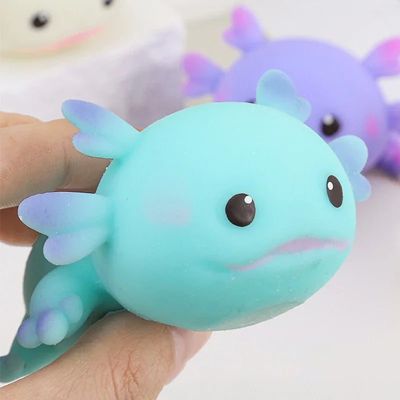 🩵 Cute Axolotl Squishy